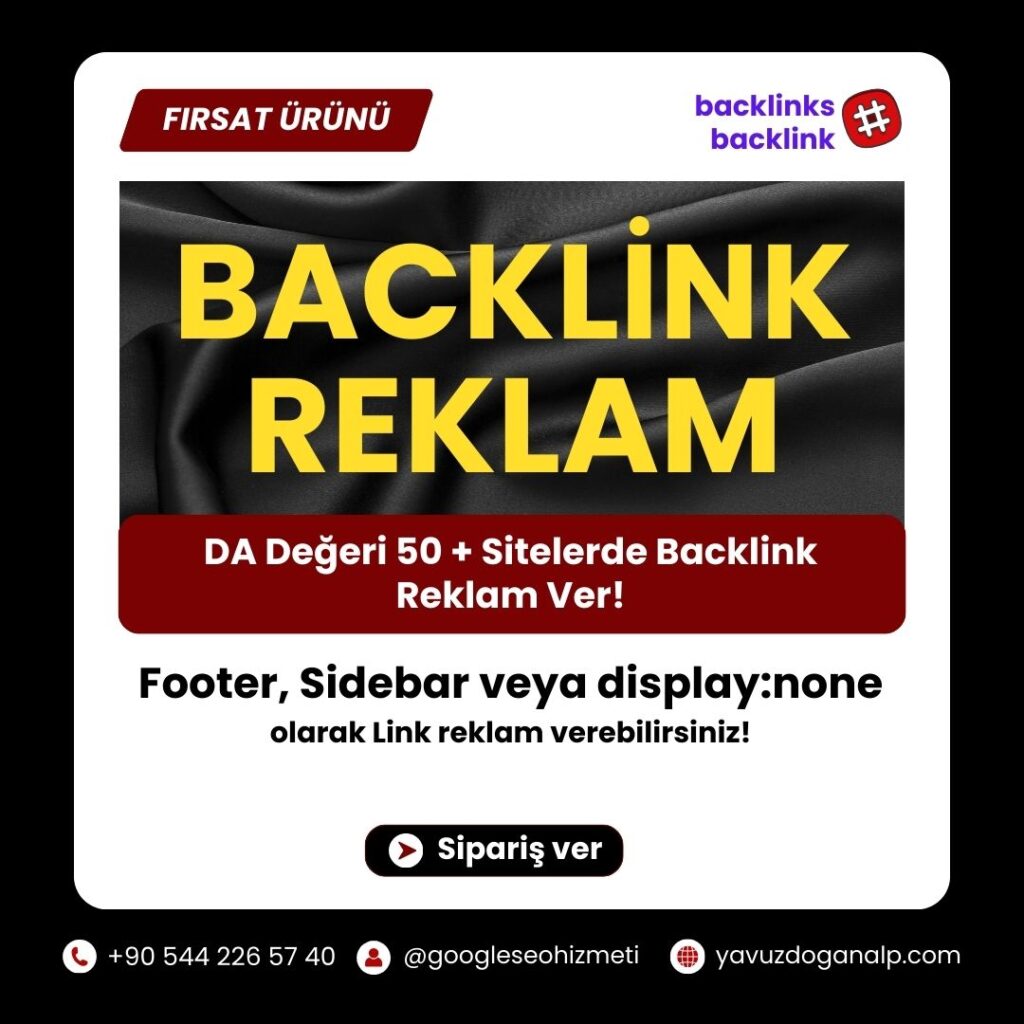 Nakliyat backlink